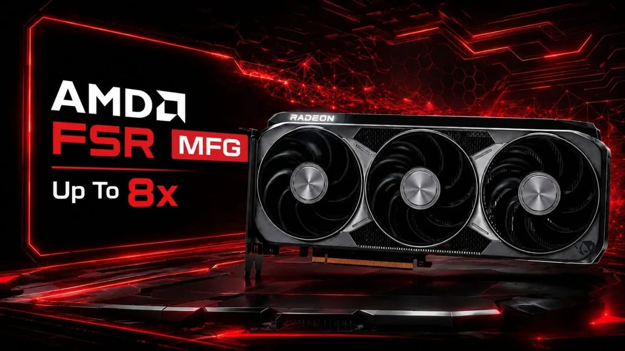 AMD Radeon-Treiber enthüllt versteckte FSR-Funktionen: MFG 8x und Ray Reconstruction