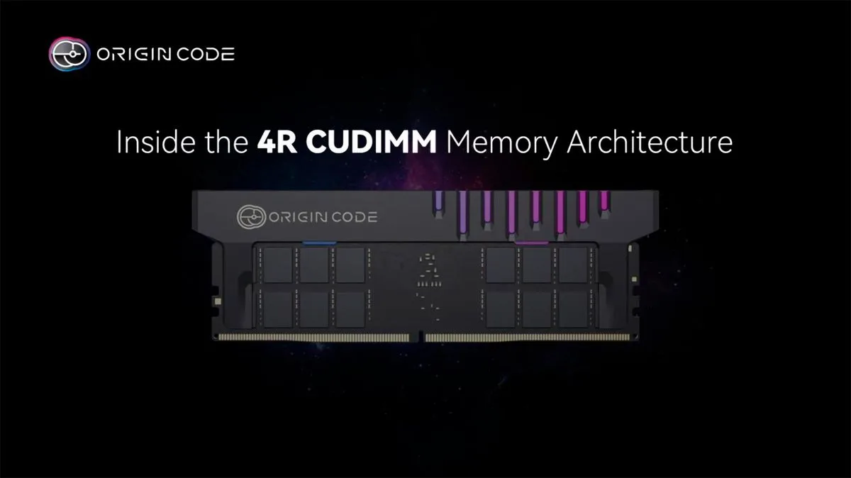 Origin Code bringt 256 GB Dual-Channel-RAM mit 128 GB DDR5-8000 pro Modul auf den Massenmarkt
