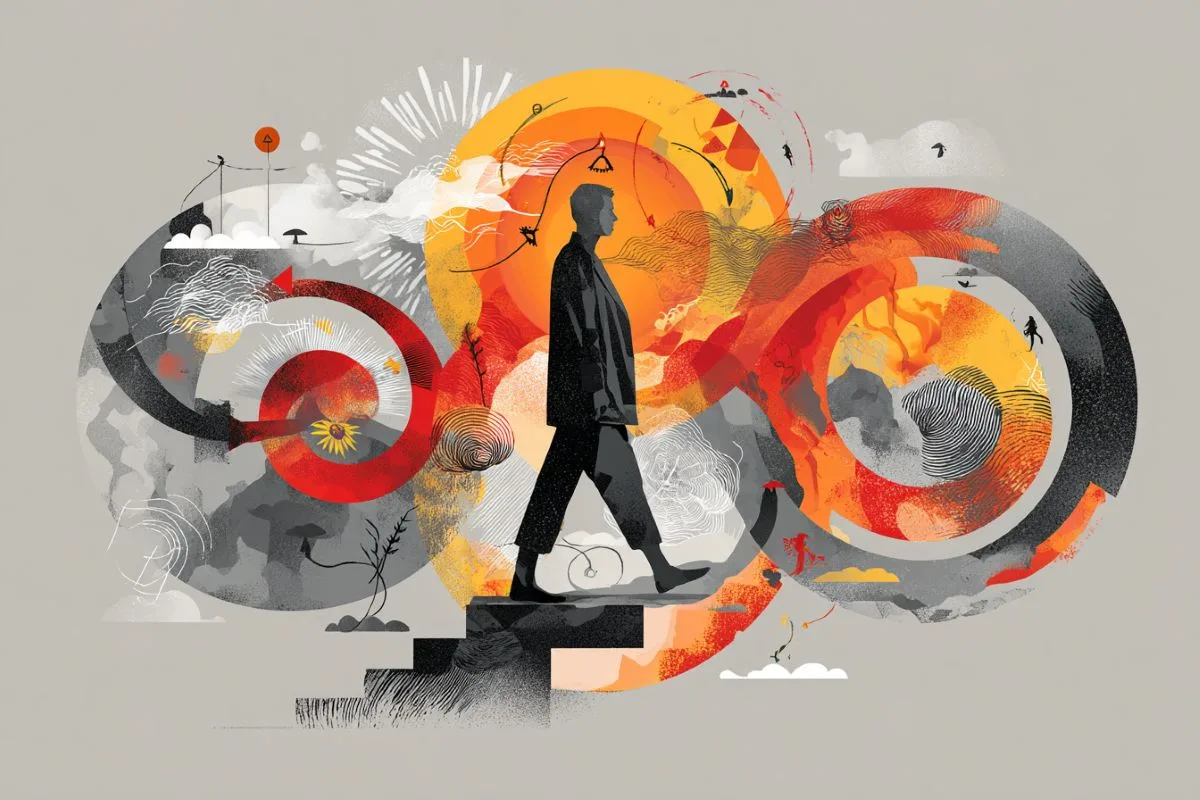 Daily Activity and Positive Mood Form a Continuous Loop