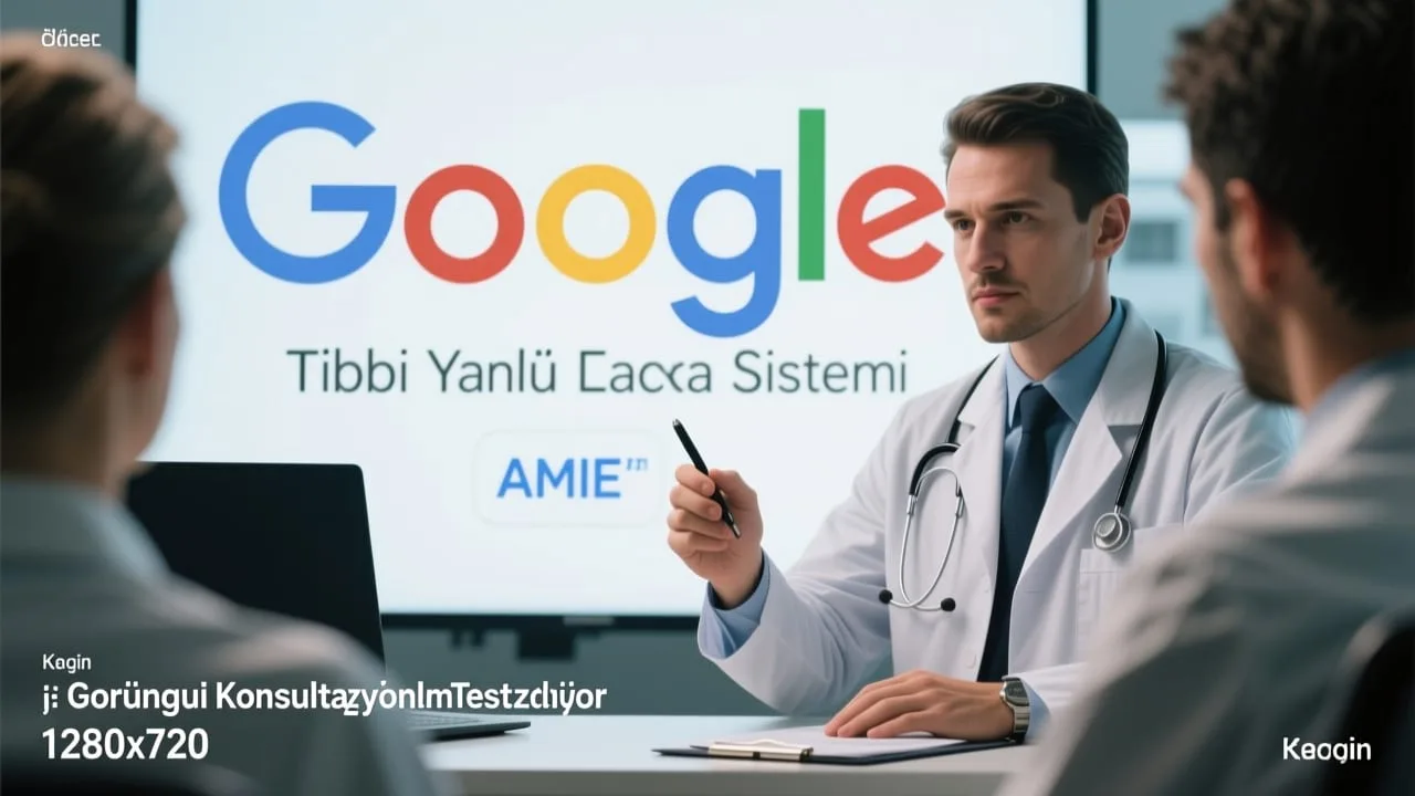 Google testet sein medizinisches KI-System AMIE in Videosprechstunden.