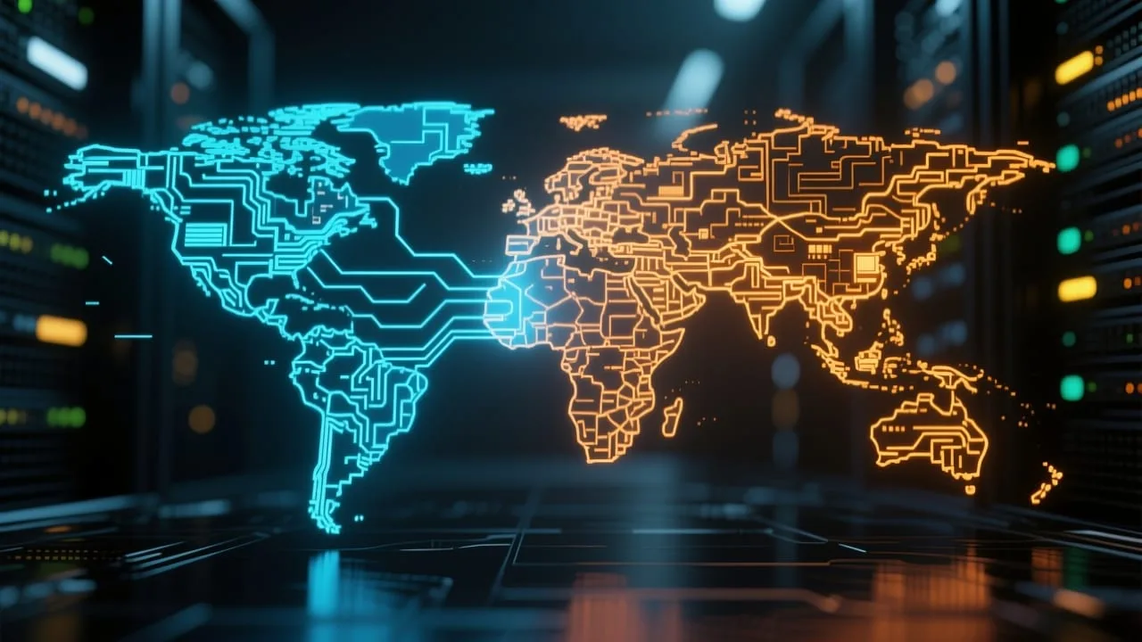 USA und China stehen im globalen Wettlauf um die Kontrolle der künstlichen Intelligenz.