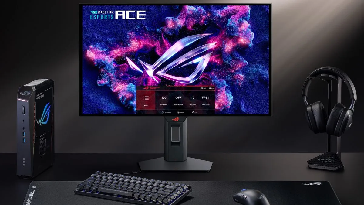Asus präsentierte vier neue OLED-Monitore: ROG Strix OLED erreicht als Weltrekordler 540 Hz bei 1080p
