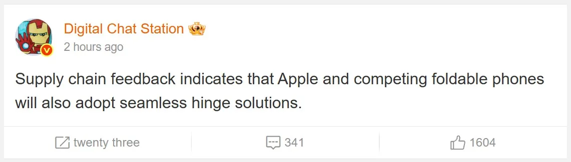Apple-Design übertrifft Konkurrenten: Faltbare Smartphones greifen bald auf iPhone-Technologie zurück