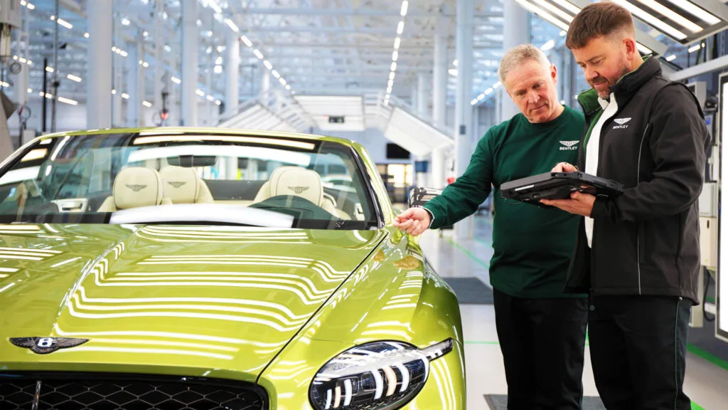 Bentley's New Uniforms For EV Workers Contain A Material You'd Expect In The Car, Not On The Staff | Carscoops