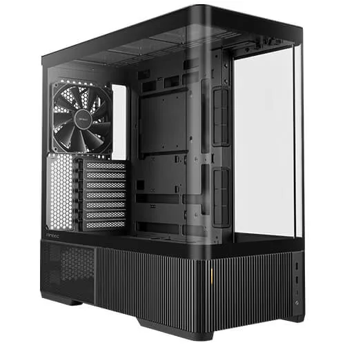 Antec präsentierte den C6 Curve Air mit dreiseitigem Glas und gebogener Front für Enthusiast-Systeme mit 450 mm GPU-Klärung