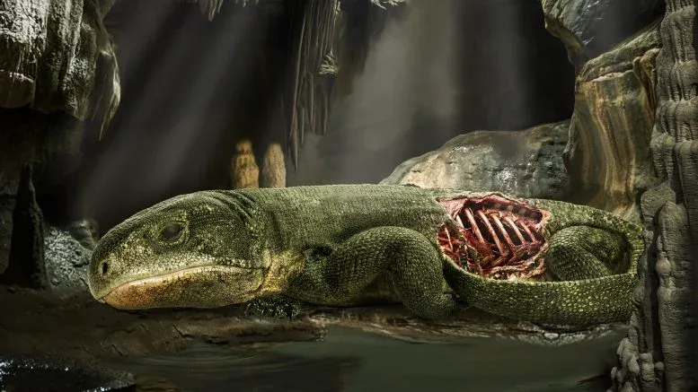 Mummifizierter Reptil aus 289 Millionen Jahren enthüllt Ursprung des menschlichen Atmungssystems