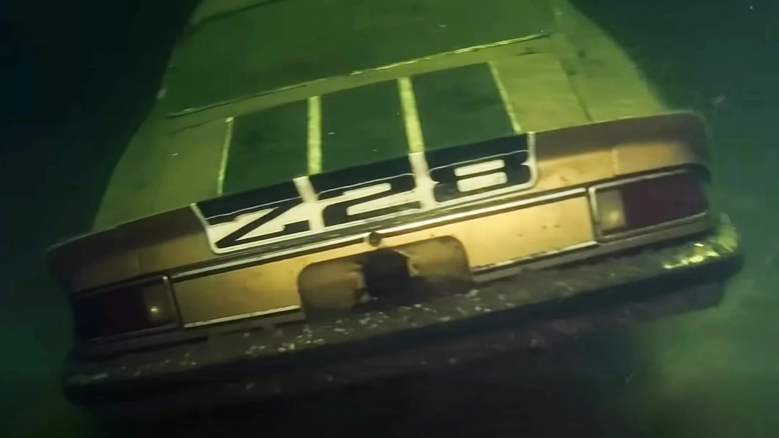 Lost A 1974 Camaro Z28 In Maine? Someone Found It 55 Feet Underwater | Carscoops