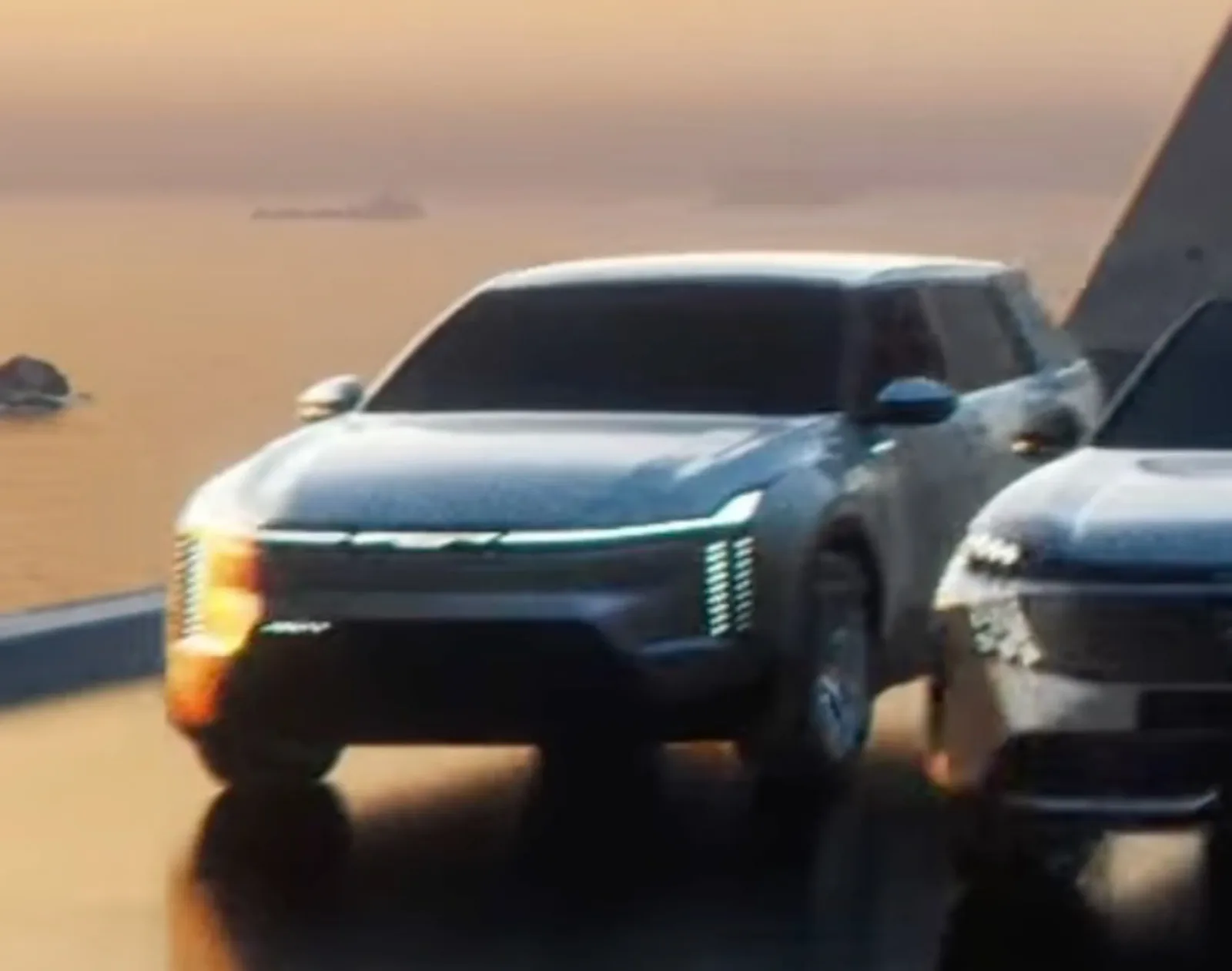 Mystery Chrysler SUV Looks Like A Cadillac Pretending To Be An Ioniq 5 | Carscoops