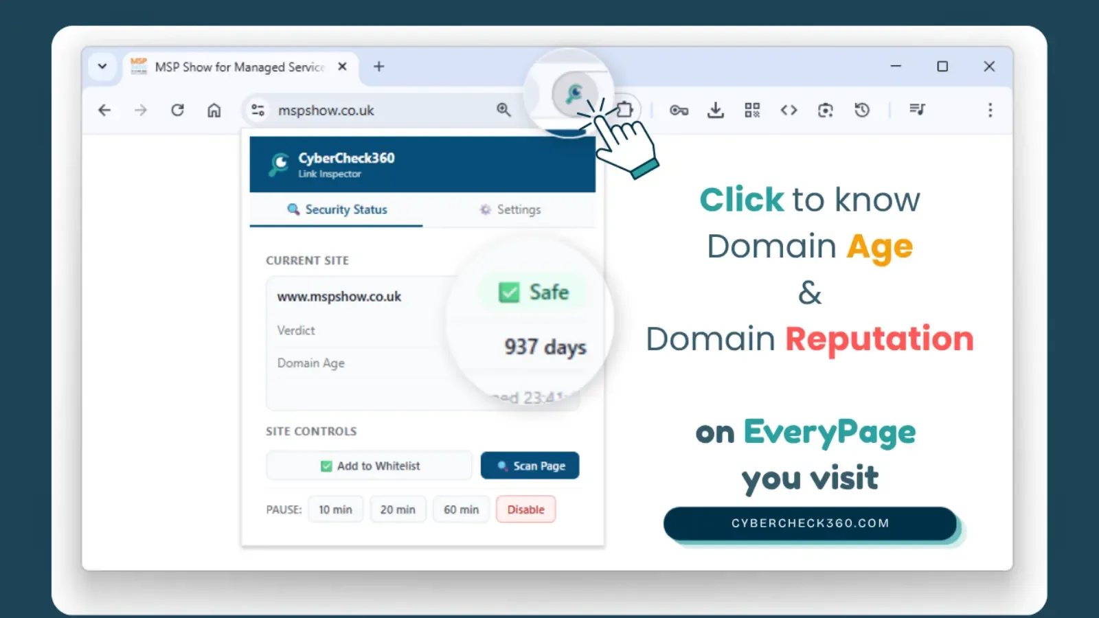 CyberCheck360 erkennt bösartige Links trotz bestandenem SPF, DKIM und DMARC