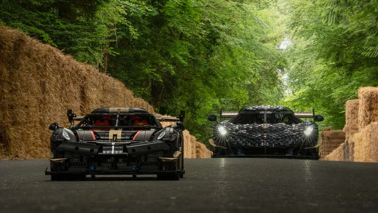 Lego-Hypercar erreicht ohne Klebstoff Geschwindigkeit von 111 km/h und bricht Rekorde