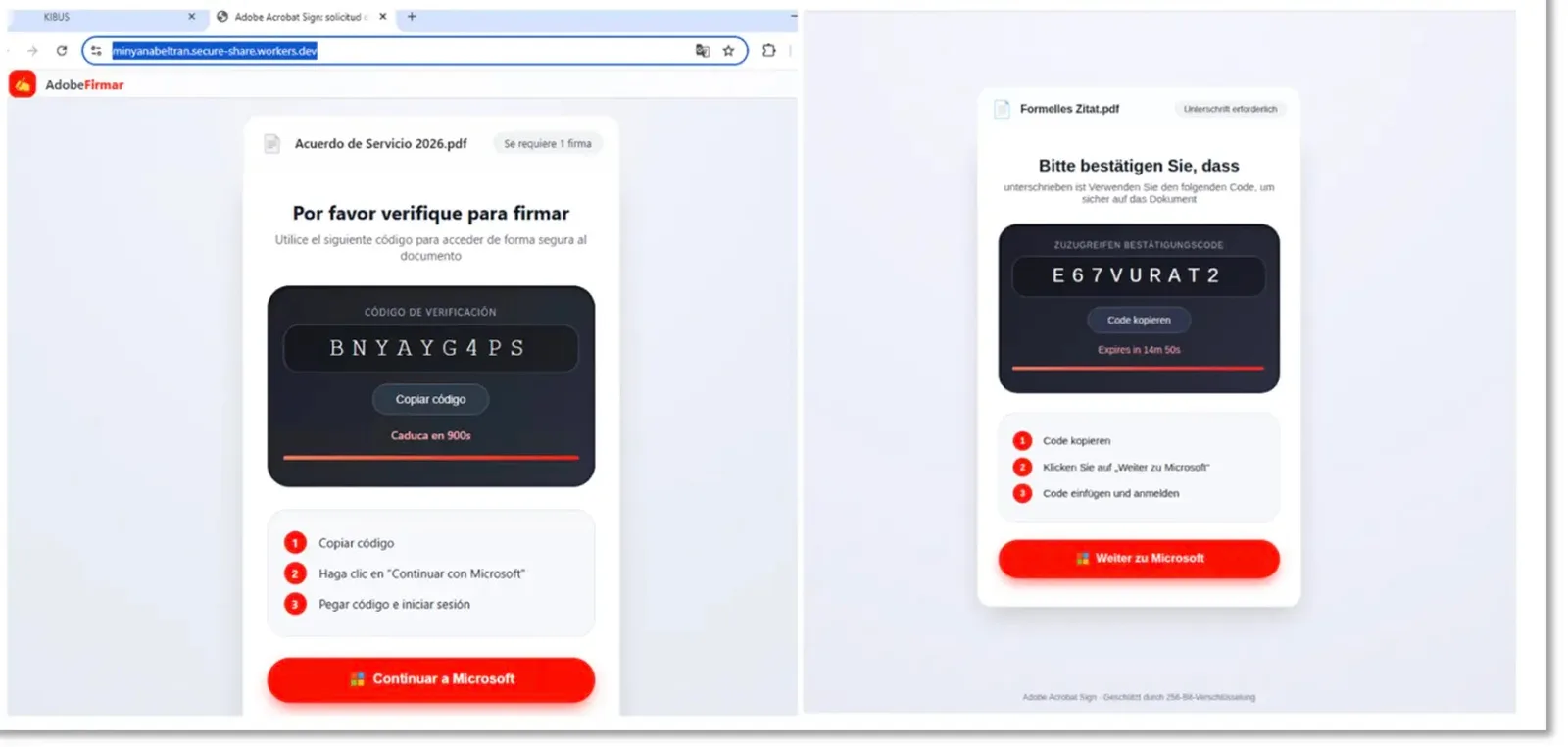 Hacker missbrauchen OAuth-Geräteauthentifizierung, um Microsoft 365-Zugangstoken zu stehlen