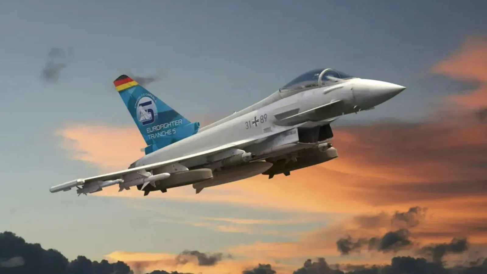 New Eurofighter jet with advanced radar, more upgrades showcased