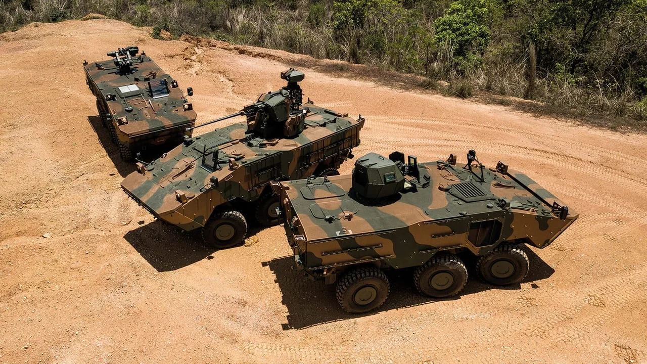 Brezilya Ordusunun Amfibi Gücü: 18 Tonluk Zırhlı Araç Guarani