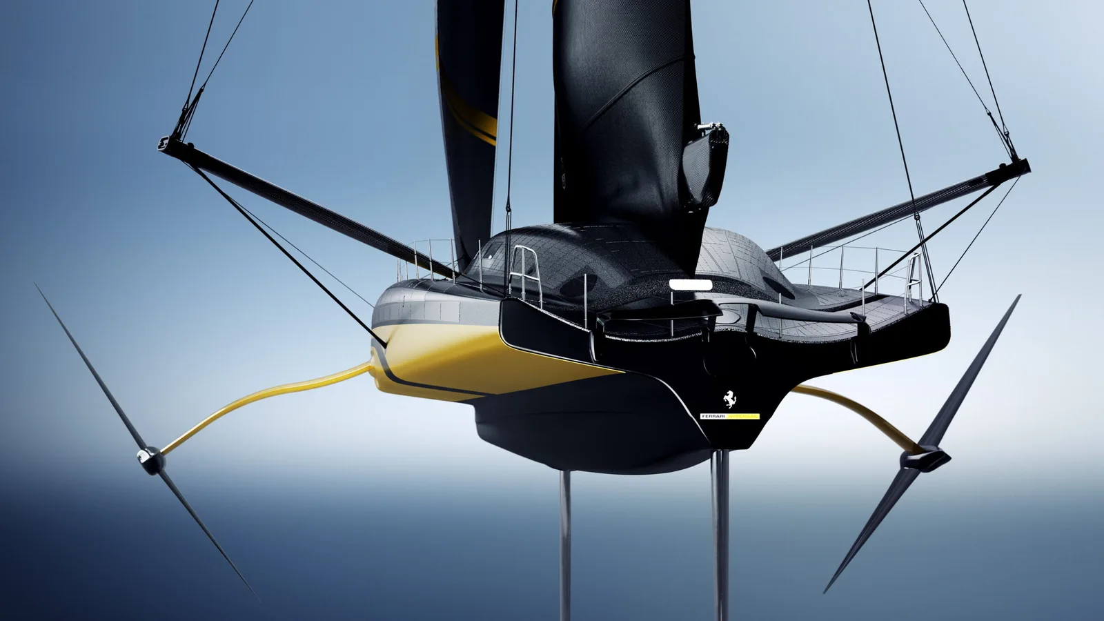 Ferrari's New Racing Yacht Is Yellow Because Yellow Is Faster Than Red | Carscoops