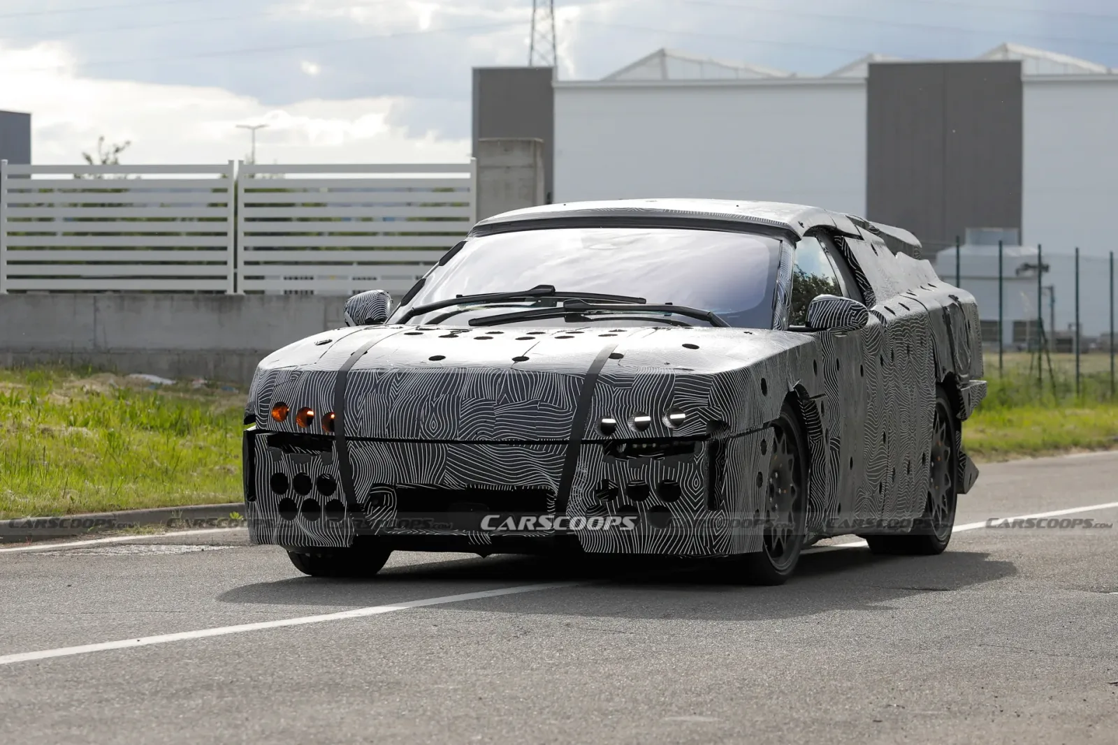 Ferrari's New Luce EV Debuts In Days And It's Still Disguised As A Shoebox | Carscoops