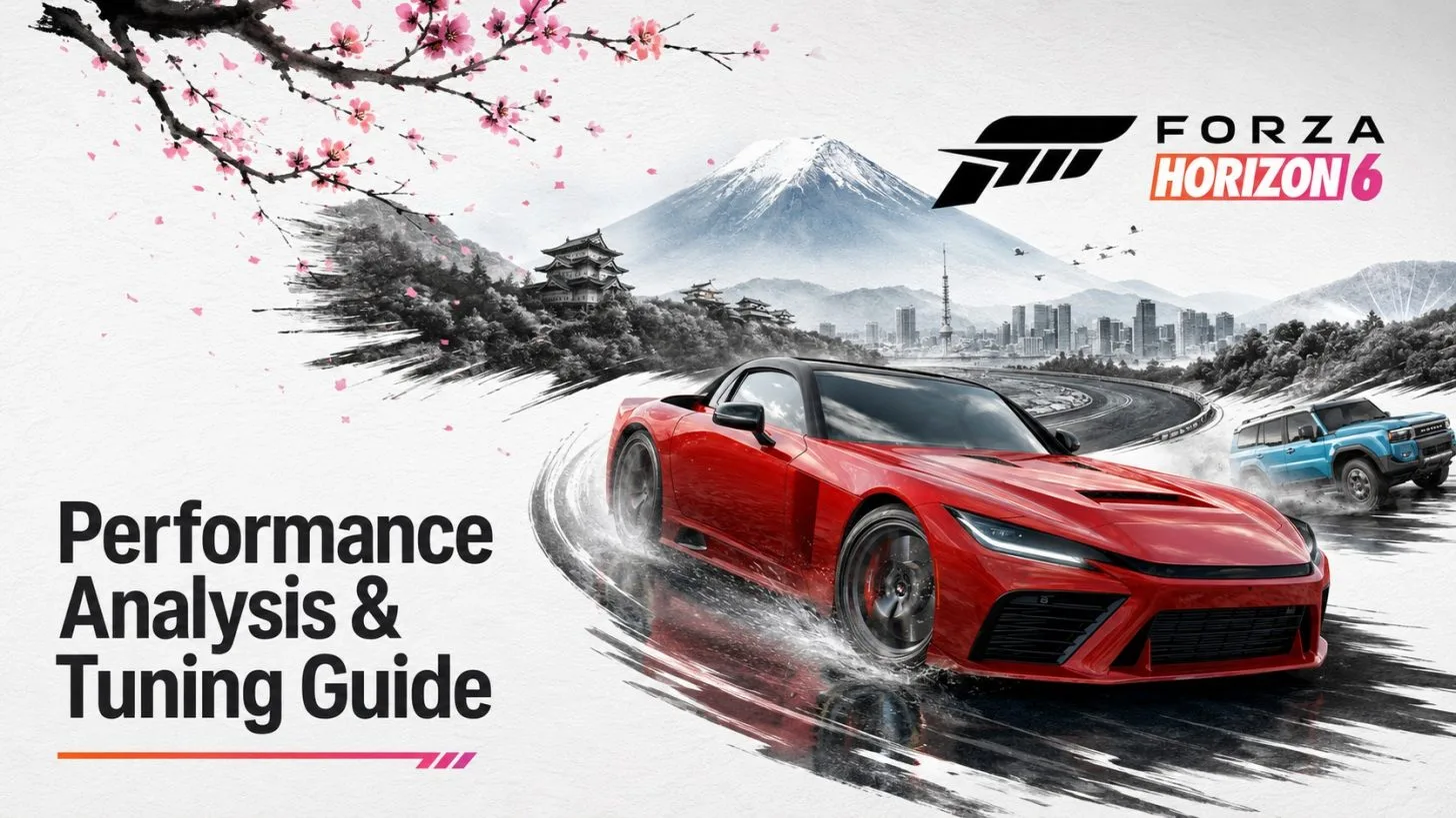 Forza Horizon 6 PC Performance Analysis & Tuning Guide – How To Get Best Experience On PC