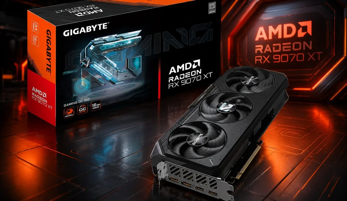 GIGABYTE Radeon RX 9070 XT Crashes To $629 On Amazon While Rival Listings Still Cling To $700+ Price Tags