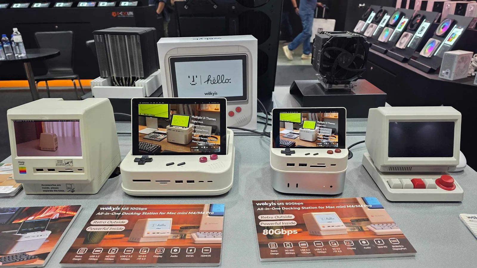 Take your OpenClaw box back to the future with retro Mac Mini, Mac Studio docks — Wokyis tempts Nintendo and Apple lawyers, while adding a screen, ports, and style to your modern Mac