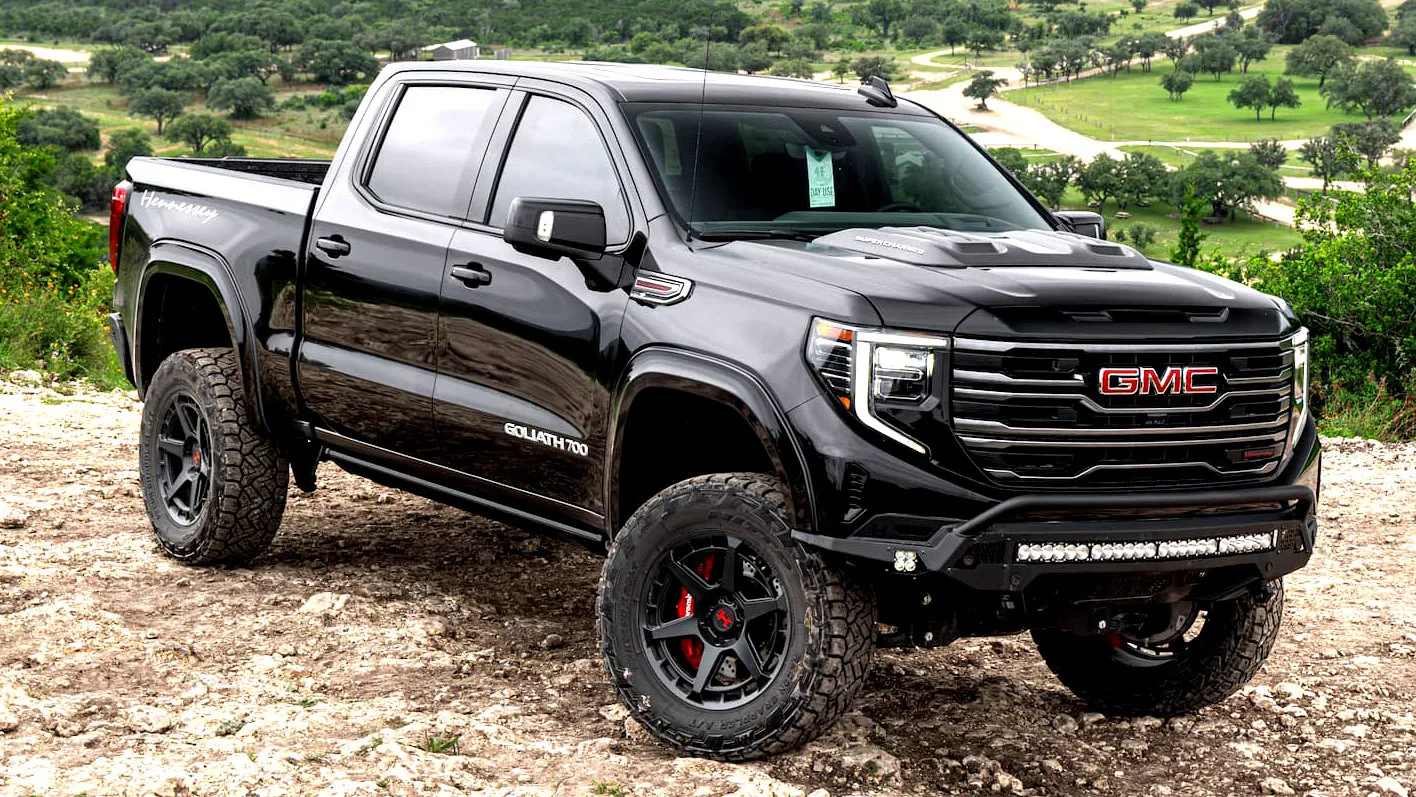Hennessey Turns GMC's Sierra AT4 Into A 700-HP Answer To The Raptor | Carscoops