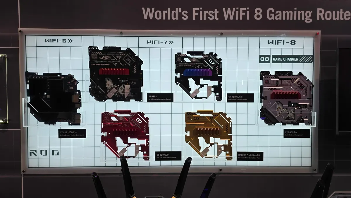 Asus unveils its first Wi-Fi 8 router — ROG Rapture GT-BN98 Pro offers up to 2x real-world throughput uplift over Wi-Fi 7