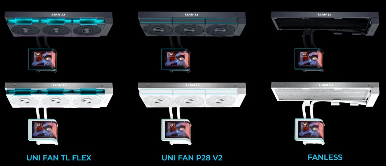 Lian Li präsentiert Hydroshift II: 360-AIO mit 6,67-Zoll OLED-Kurve ab 279 Dollar