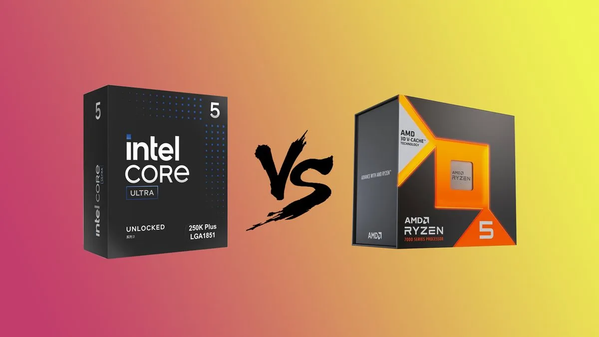 Intel Core Ultra 5 250K Plus gegen AMD Ryzen 5 7600: Der Kampf um die schnellste Mid-Range-Gaming-CPU