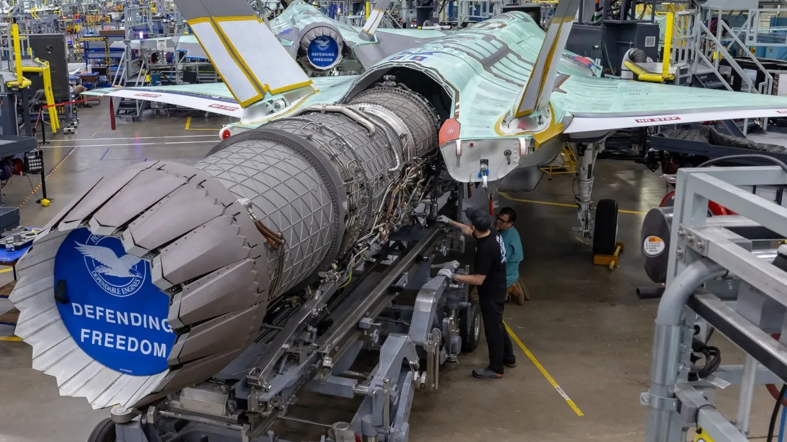 Deutschlands erstes F-35 erhält Triebwerk und nähert sich der Auslieferung