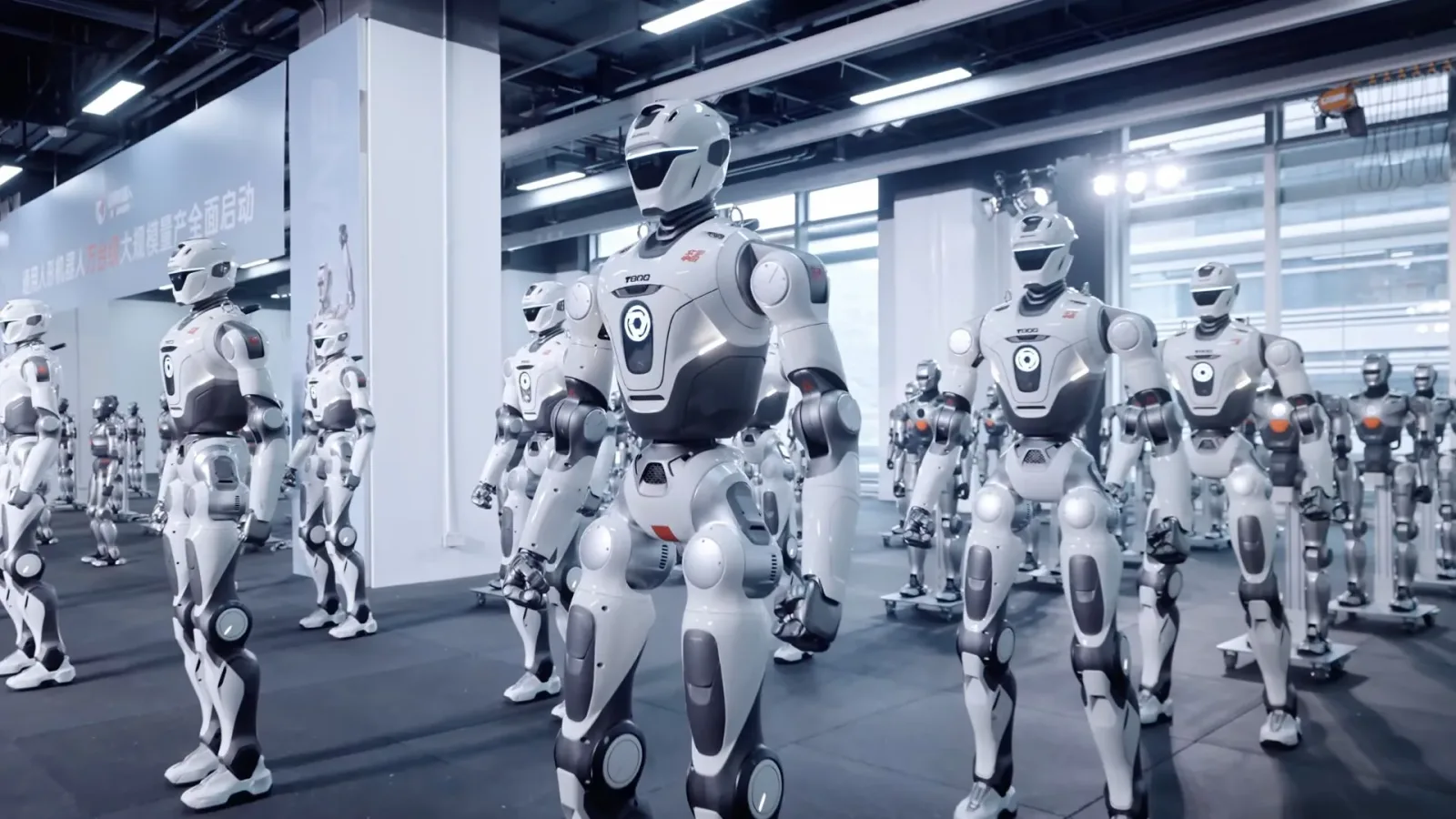 One T800 humanoid robot every 15 mins, ENGINEAI’s new factory claims
