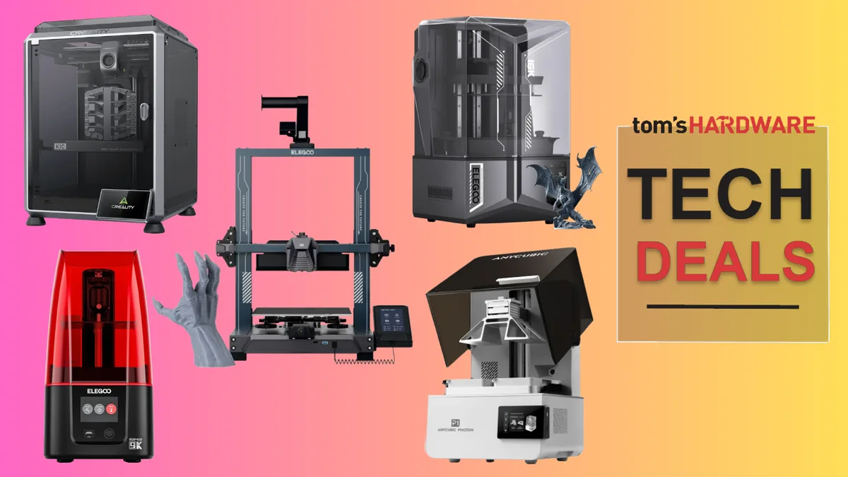 Bambu Lab, Elegoo und Creality: Bis zu 300 Dollar Ersparnis bei 3D-Druckern und Materialien zum Memorial Day.
