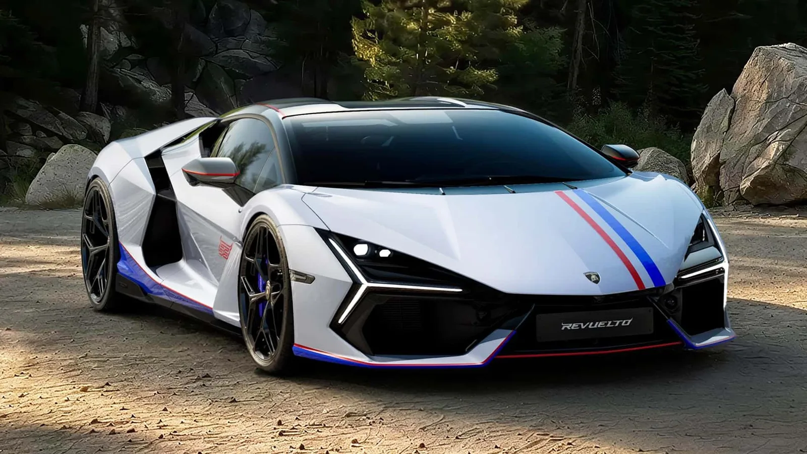 This Rare Lamborghini Revuelto Is A Tribute To North America