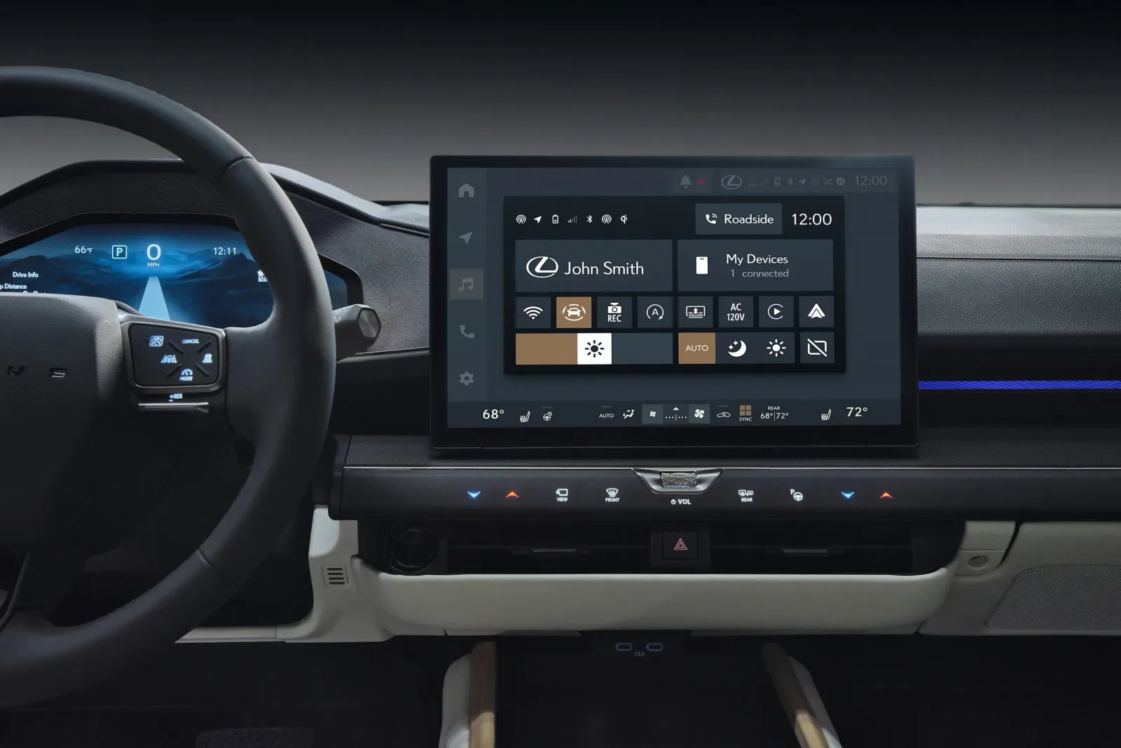 Lexus ES: Neues Infotainment-System funktioniert wie ein Tablet und spricht im gewählten Geschlecht