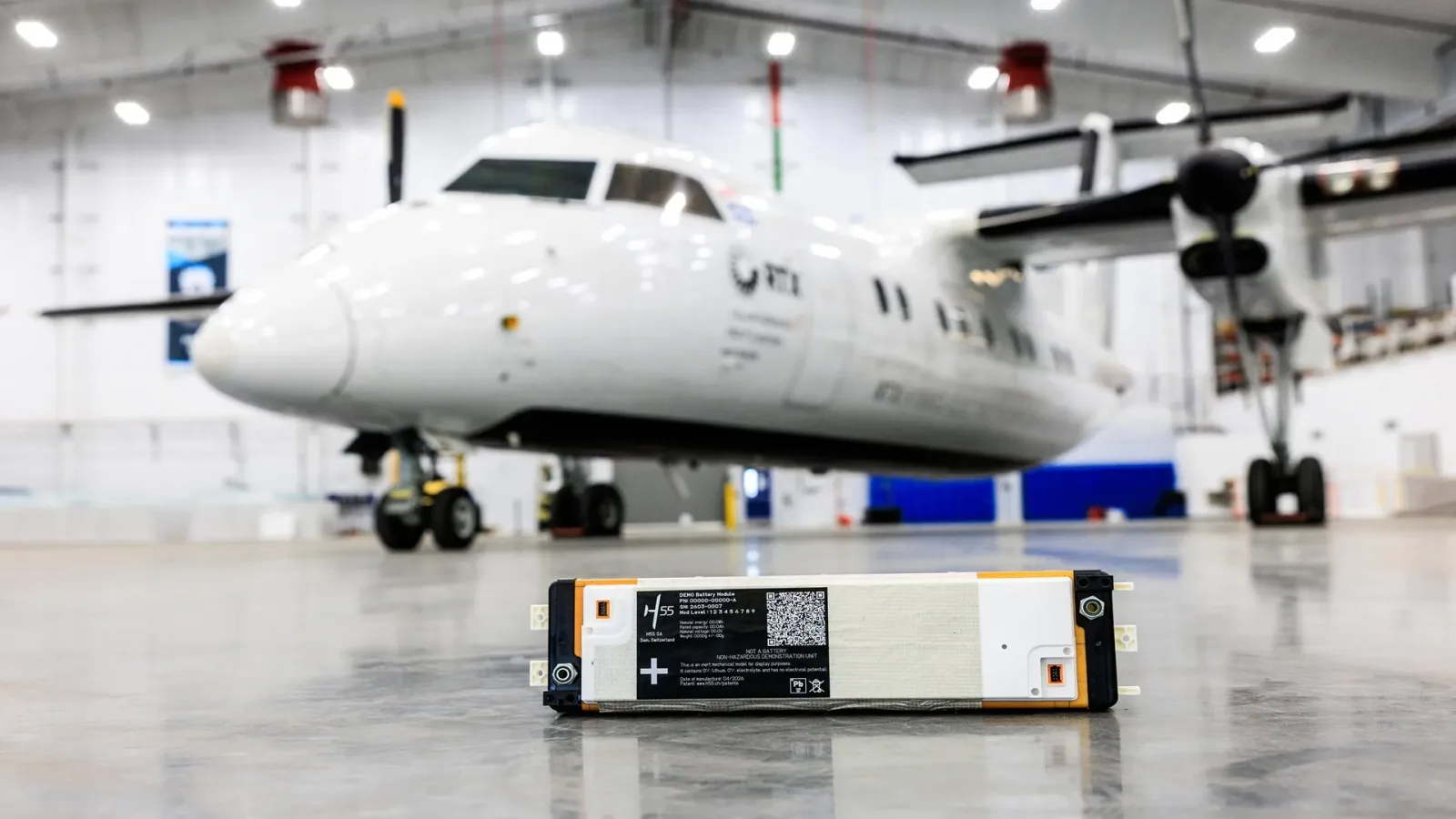Certified H55 batteries enter RTX hybrid-electric flight program