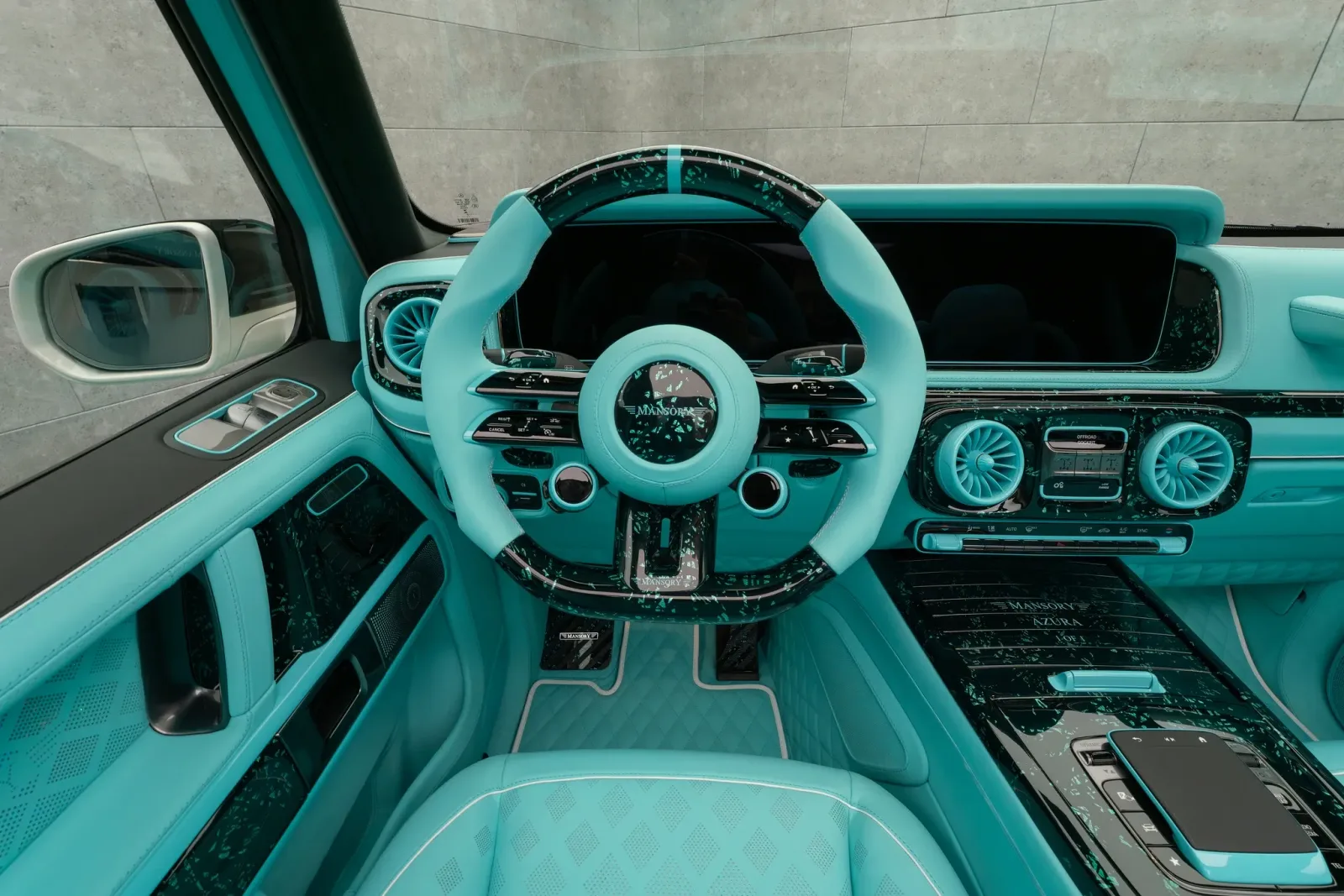 Mansorys G-Wagen mit Aquarien-Crash-Optik: Ein Meisterwerk der Chopped-Technik