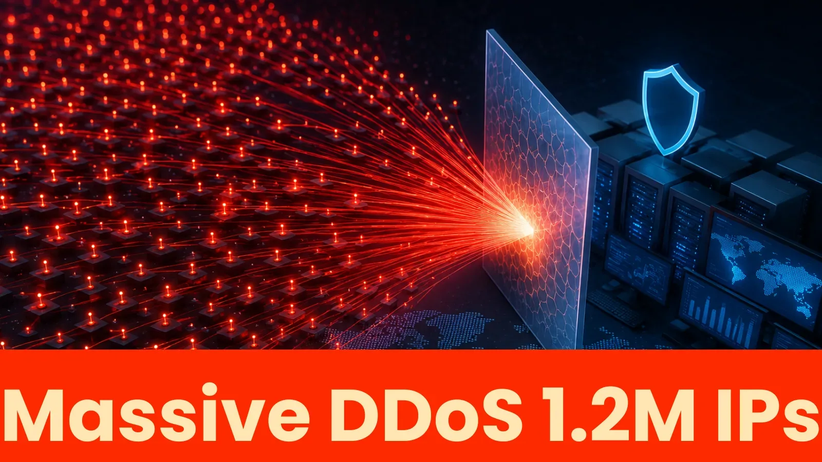 Massiver DDoS-Angriff mit 1,2 Millionen IPs umgeht Rate-Limits