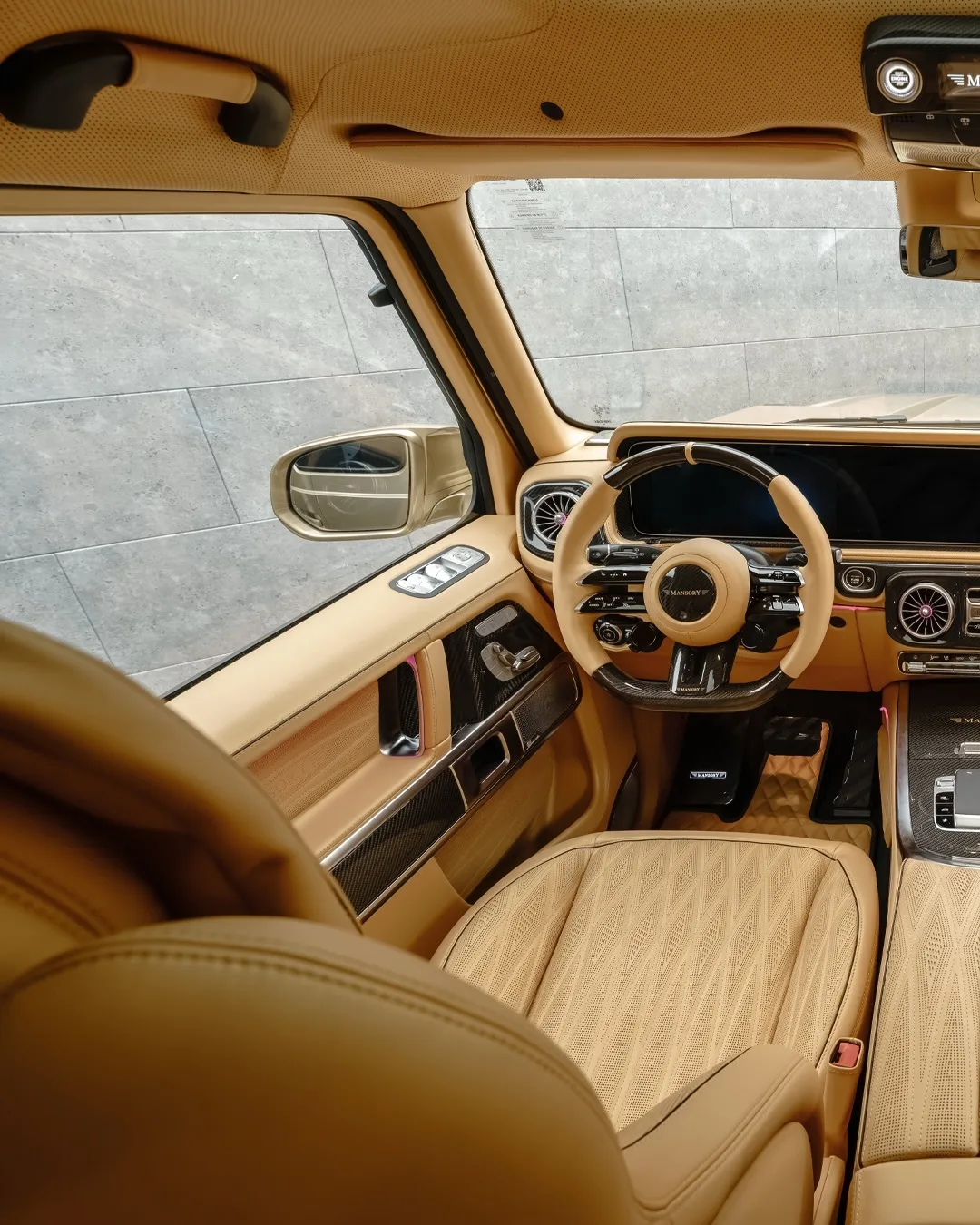 Mansorys neuer G-Wagen: Mehr Gold als in Fort Knox