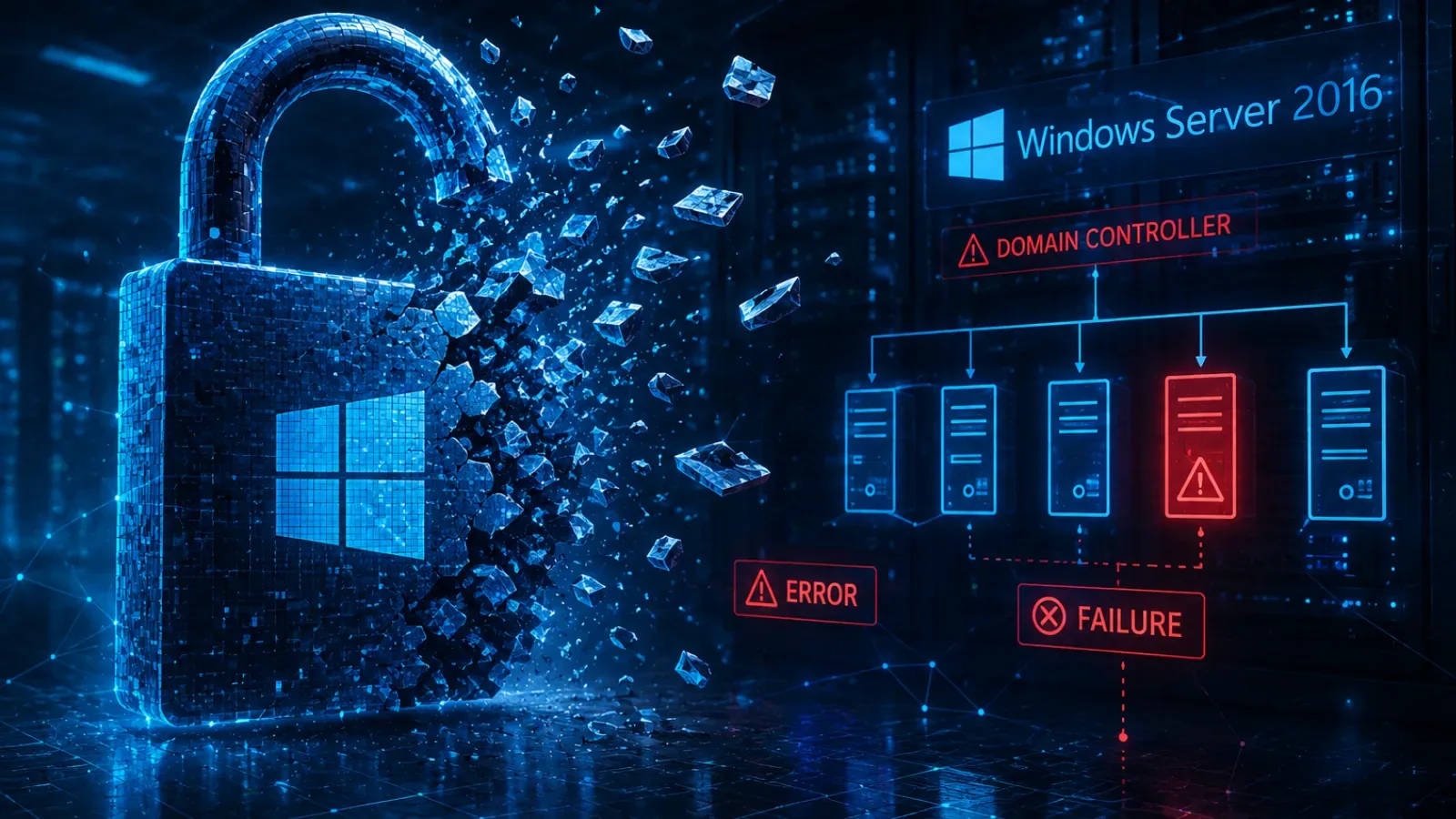 Windows Server 2016 Domain Controller May Fail with 15-Character Hostname