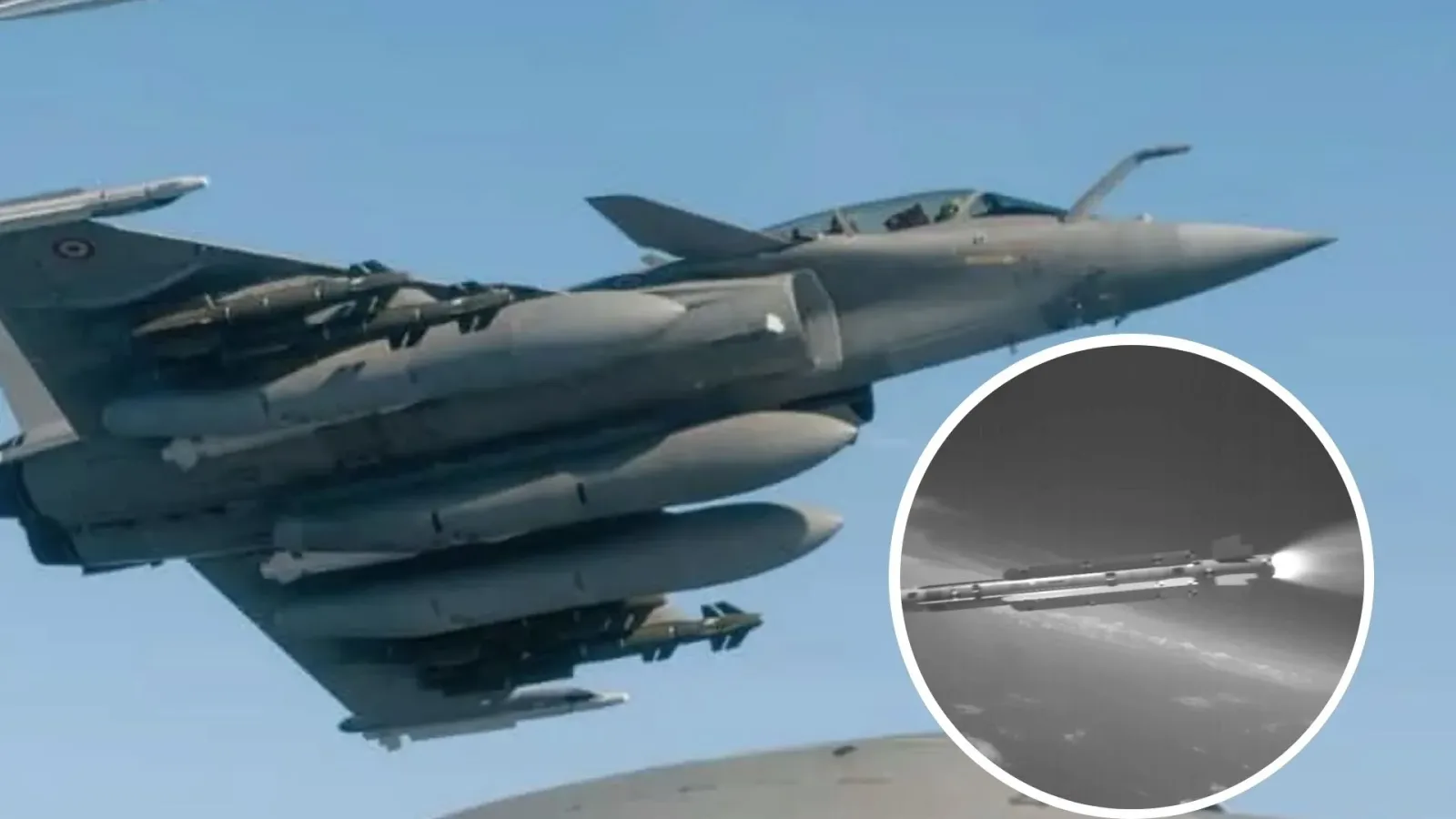Next-gen missile for interception, self-defense fired from French jet