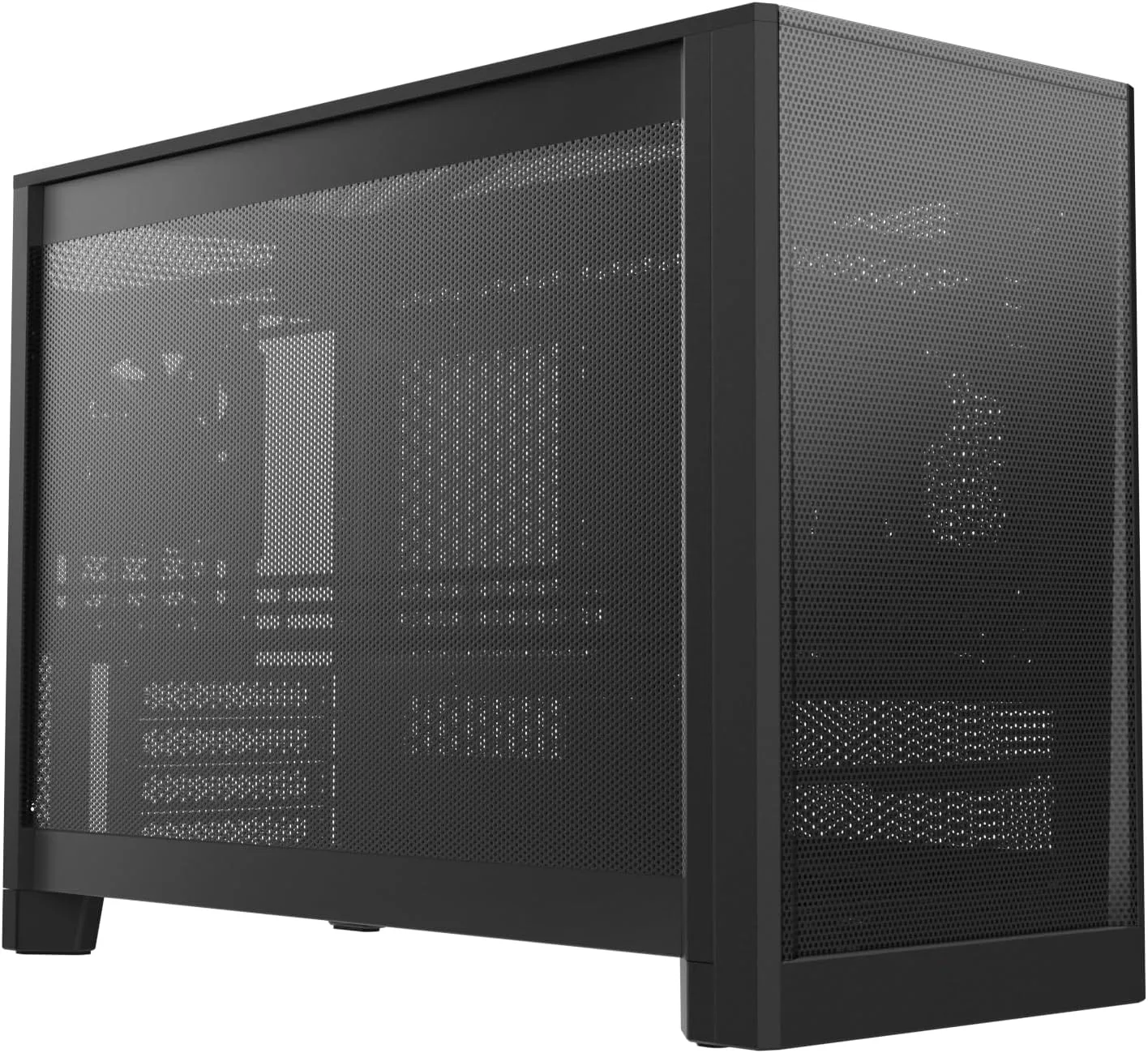 Montech feiert 10-Jubiläum mit 69-Dollar-TEN-Micro-ATX-Gehäuse: Platz für sieben Grafikkarten und neun Netzteil-Montagepunkte