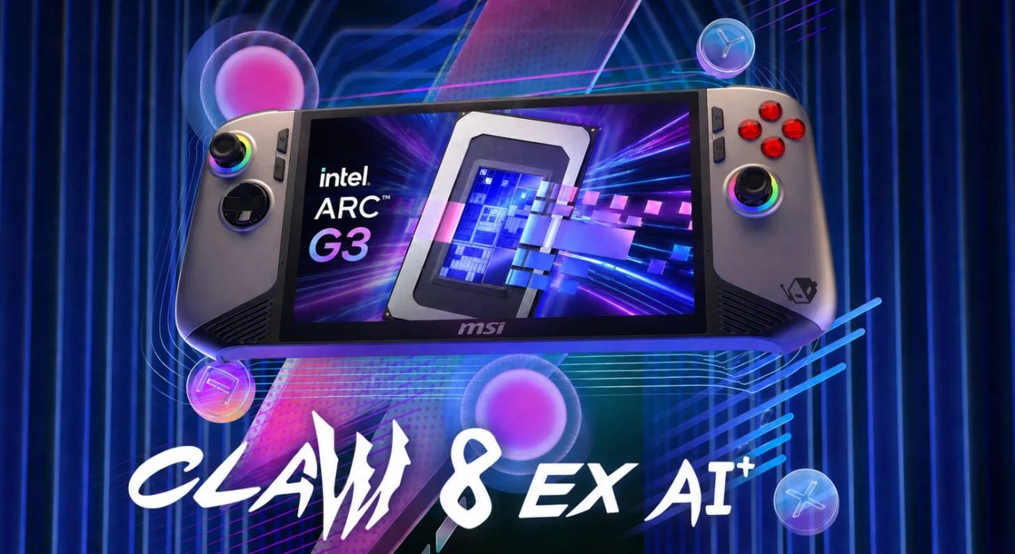 MSI Claw 8 EX AI+ With Arc G3 Extreme Spotted At An Australian Retailer, Starting At $1780