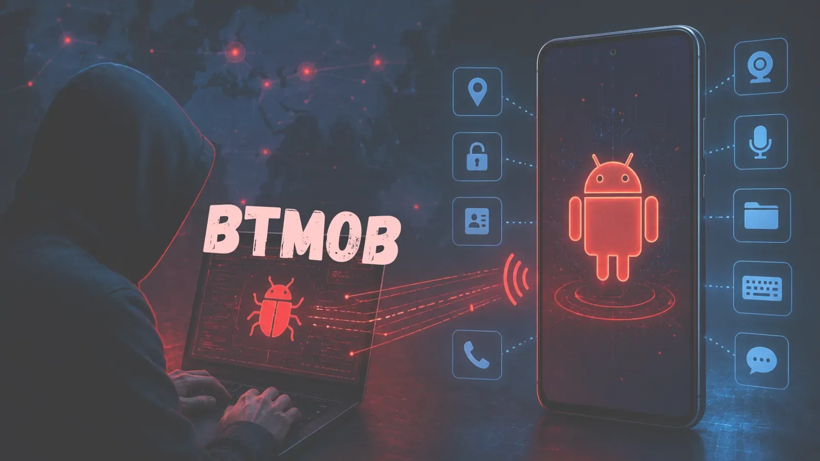 Neue BTMOB-Malware ermöglicht Angreifern Fernsteuerung von Android-Geräten
