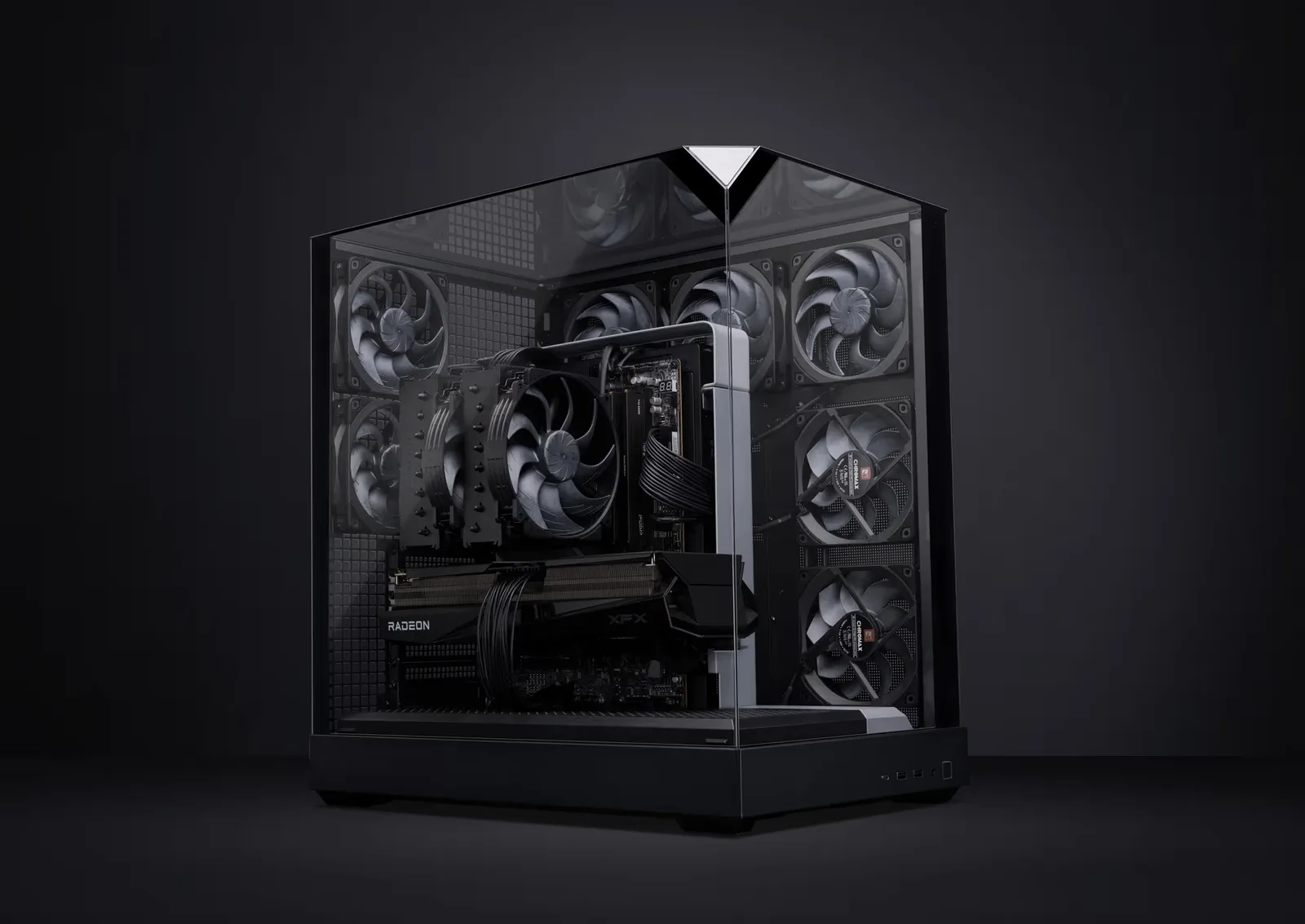 Noctua startet mit dem schwarzen NF-A12 25 G2 Chromax die ra der enthusiastischen Bauksten ohne Kompromisse fr 34,90 Dollar.