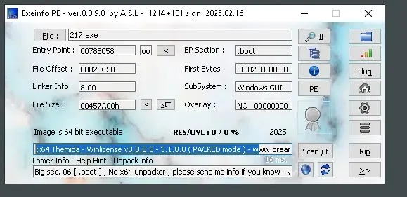 Gremlin Stealer Stores C2 URLs and Exfiltration Paths in Encrypted Resource Sections