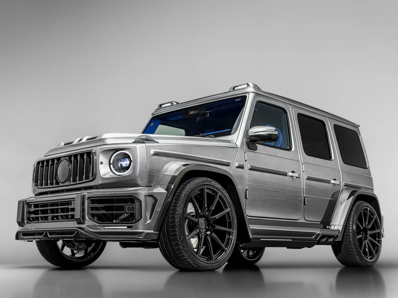 Mercedes G-Klasse: Neuer Modell mit Edelstahl-Look statt langweiliger Lackierung