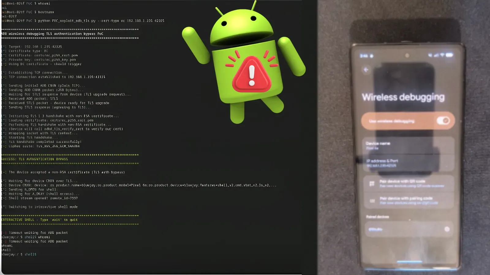 Android-Sicherheitslücke: PoC-Exploit für Zero-Click-Angriff mit Remote-Shell-Zugang veröffentlicht
