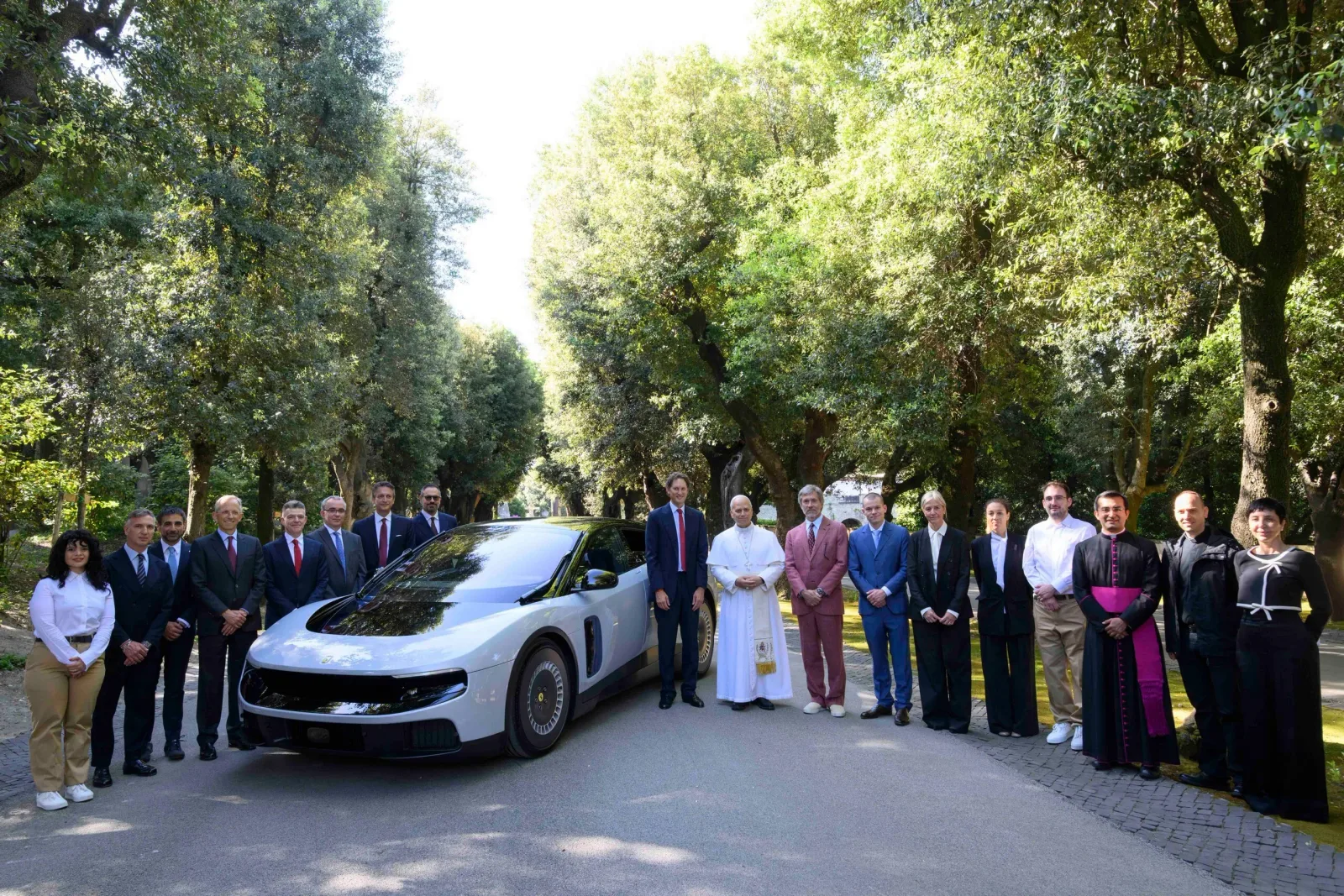 Not Even Pope Leo Can Get Excited About The Ferrari Luce | Carscoops
