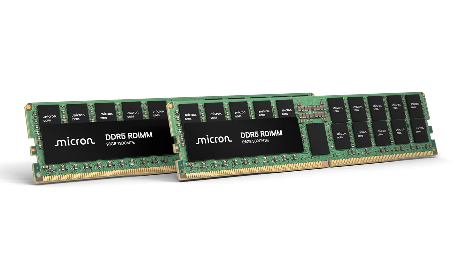 Micron verdoppelt AI-Speicher mit 256-GB-DDR5-RDIMMs bei 9200 MT/s – 40-Prozent-Sprung gegenüber aktuellen Modulen