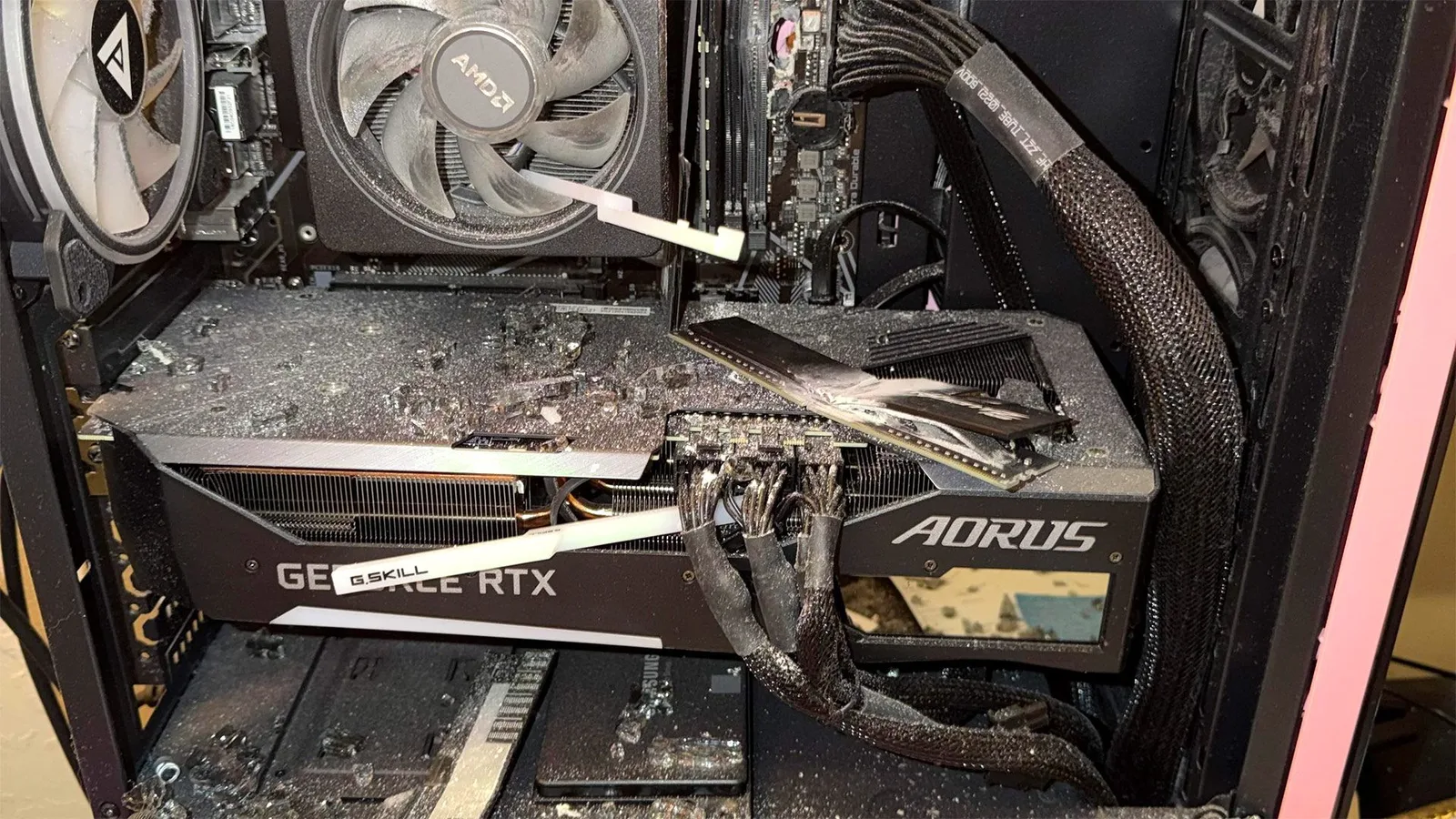 Gaming PC deflects bullet shot through wall by neighbour, saving owner's life — criminal negligence charges for culprit who claims 'firearm was accidentally discharged by her dog'