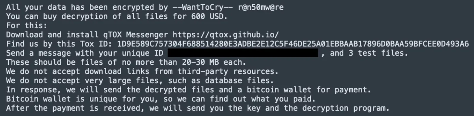 WantToCry Ransomware Abuses SMB Services to Remotely Encrypt Files